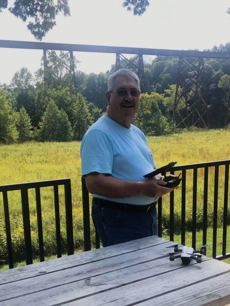 Mike at Tulip Trestle