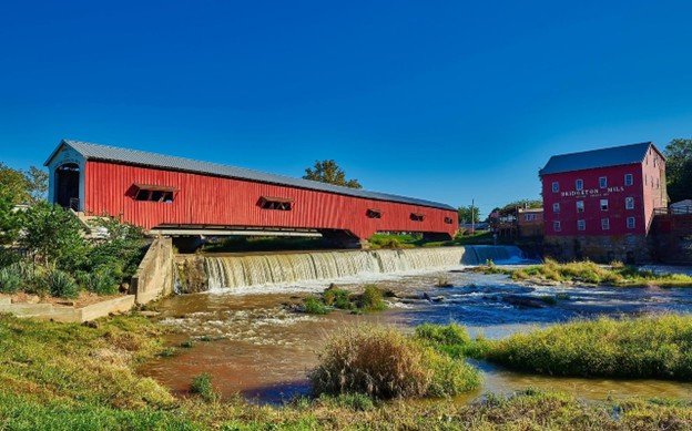 Bridgeton Covered Bridge and Mill