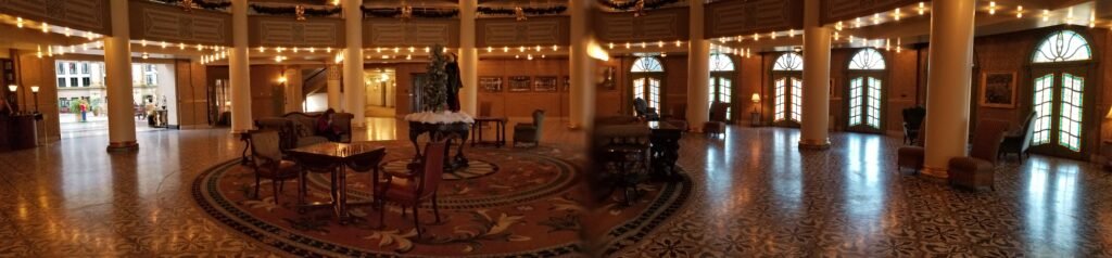 Lobby of the West Baden Springs Hotel