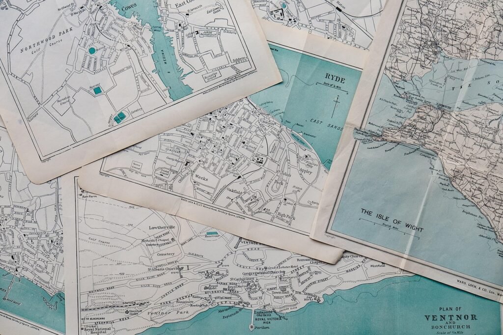paper map