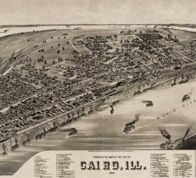 Cairo, Illinois Aerial